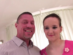 Babe with a Hairy Pussy Gets Hammered and Takes a Cumshot