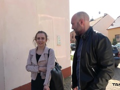 Caroline is seduced and fucked hard in stranger's car