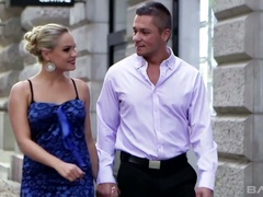 Gorgeous blonde Barbra Brass enjoys having passionate sex