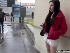 Small Tits Babe Jumps On Firm Penis And Gets Fucked In Doggystyle