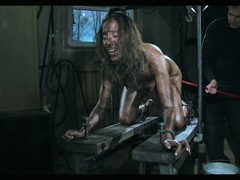 Obedient slut Sierra Cirque gets metal hook right into her rounded booty