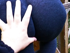 Spank my pussy and ass in public