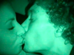 Fucking a teen in the dark