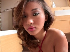 Tanned MILF and a barely legal teen make one guy very happy