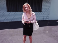 Passionate fucking in the van with hot ass blonde Lilith Morningstar