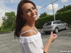 Video of hot ass pornstar Kelsi Monroe getting fucked by a fan