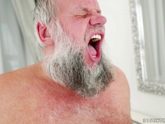 Old gentleman Albert boning a cutie pie Anita Bellini