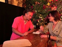 Michele Marks is charming looking big racked cowgirl who loves doggy sex