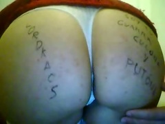 Just a latina bootylicious bitch being a bitch on the webcam