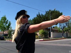 Hot ass Toni Marie gets her pussy pleased by Heildi Hollywood