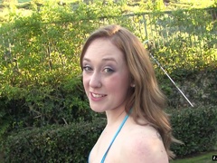 Laci Cakes is a blonde with a big ass craving a nasty fuck