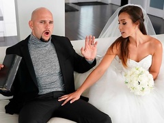 Cute model with big boobs Moriah Mills fucked by a white dick