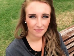 Hard pussy dicking for stunning blonde beauty Harley Jade