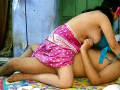 Amateur slut riding on cock